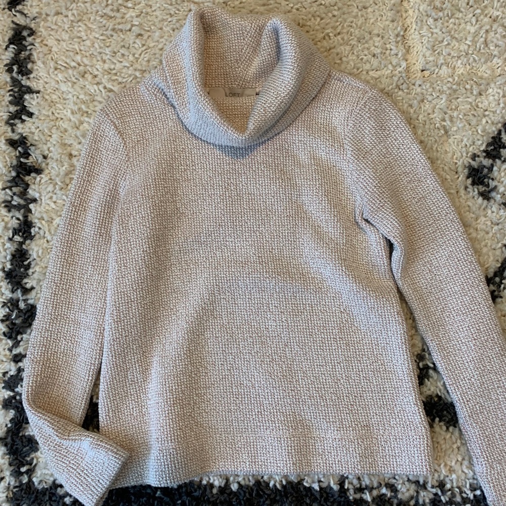 Loft cowl neck sweater size XSP
